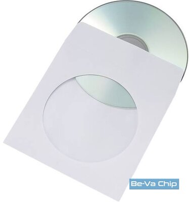 Öntapadó fehér CD/DVD papírtok