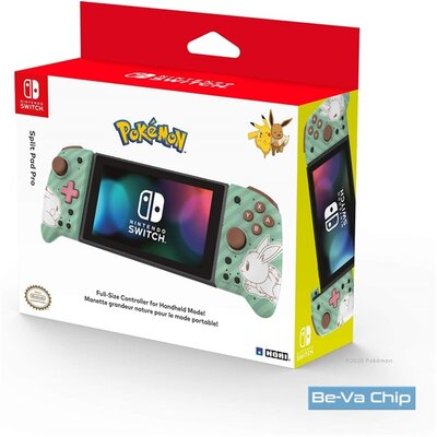 Hori Nintendo Switch Split Pad Pro Pikachu & Eevee mintás vezeték nélküli kontroller