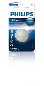 Philips CR2430/00B GOMBELEM LÍTIUM 3.0V1-BLISZTER (24.5 x 3.0)