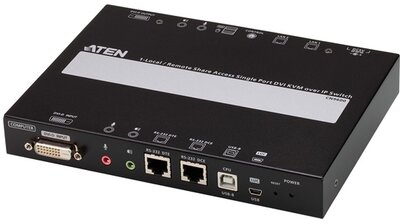 ATEN KVM Over IP Switch 1-Port / Remote Share Access Single port DVI