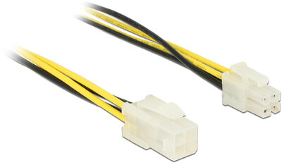 Delock Bovítokábel, P4, 6 Gb/s, 4 tus csatlakozó > P4 4 tus aljzat, 30 cm