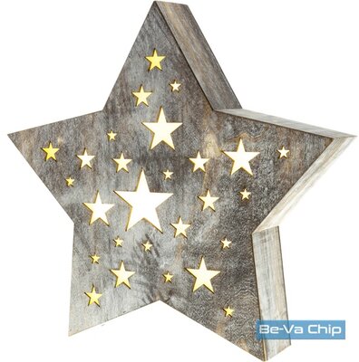 Retlux RXL 349 fa csillag dekoráció