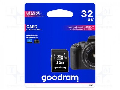 GOODRAM Memóriakártya SDHC 32GB CL10 UHS-I U1