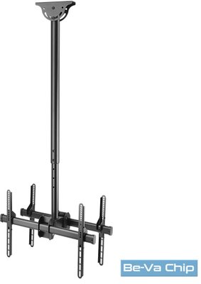 Stell SHO 3910 Dual 40"-70" VESA 600x400 dönthető, forgatható mennyezeti TV tartó