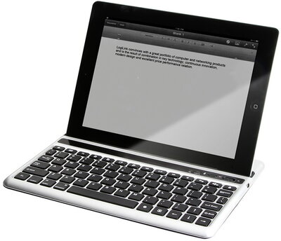 Logilink Keyboard, Bluetooth, for iPad2 and New iPad, silver