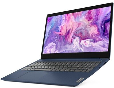 Lenovo IdeaPad 3 15IIL05 15.6" FHD Intel Core i3-1005G1/8GB RAM/256GB SSD/Intel UHD/DOS sötétkék