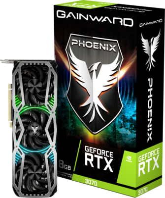 Gainward GeForce RTX 3070 8GB GDDR6 Phoenix HDMI 3xDP - 4710562241990-1990(LHR)