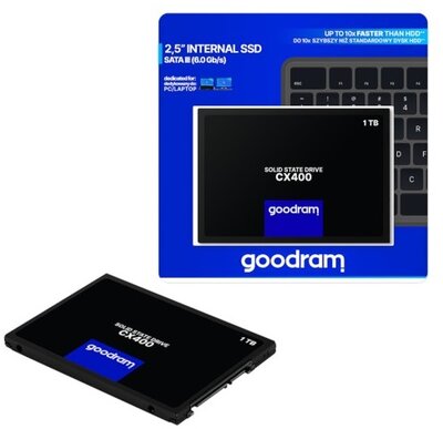 Goodram 1TB CX400 SATA3 SSD 2.5" - SSDPR-CX400-01T-G2