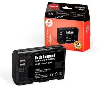 HAHNEL HL-E6 akkumulátor (Canon 1650 mAh)