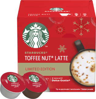 Nescafé STARBUCKS TOFFEE NUT LATTE LIMITED DOLCE G KAPSZULA