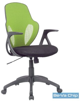 RS Austin fekete-zöld irodai szék