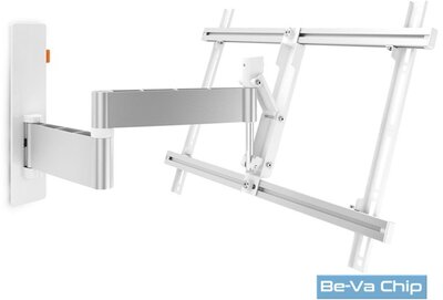 Vogels W53081WH 40"-65" VESA 600x400 dönthető és forgatható fehér fali konzol