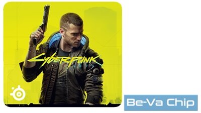 SteelSeries QCK Large Cyberpunk 2077 gamer egérpad