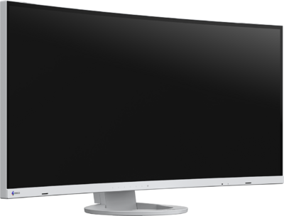 EIZO 37,5" EV3895-BK - IPS ívelt panel 2300R 3840x1600 24:10 60Hz 5ms 1000:1 300cd USB-C USB3.1 RJ45 2xHDMI DP EcoView Ultra-Slim fehér