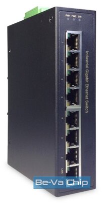 DIGITUS DN-651108 8port GbE DIN sínre szerelhető ipari switch
