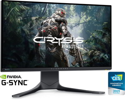 Dell Alienware 25" AW2521H Gaming - 1920x1080 16:9 360Hz 1ms 1000:1 400cd 2xHDMI DP