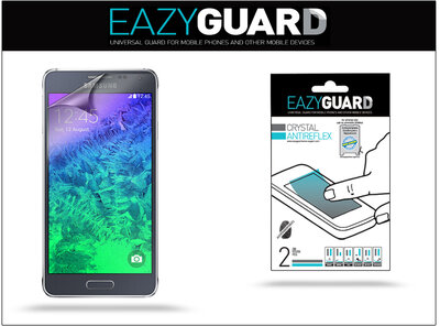 Samsung SM-G850 Galaxy Alpha képernyővédő fólia - 2 db/csomag (Crystal/Antireflex)