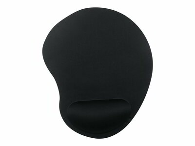 GEMBIRD MP-ERGO-01 mouse pad with soft wrist support black