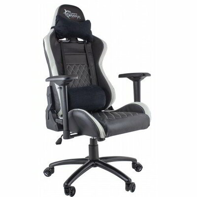 White Shark NITRO GT Gamer szék, fekete/fehér