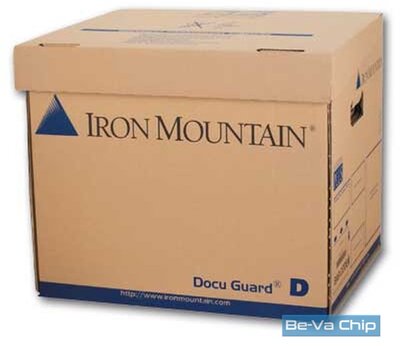 Iron Mountain D archiváló doboz