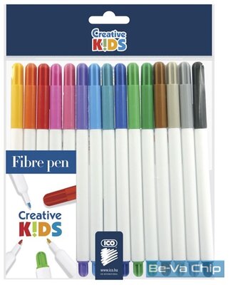 ICO Creative Kids Rainbow 15db-os vegyes színű rostirón készlet