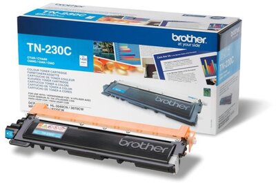BROTHER Toner TN-230C Kék (Cyan) 1400/oldal