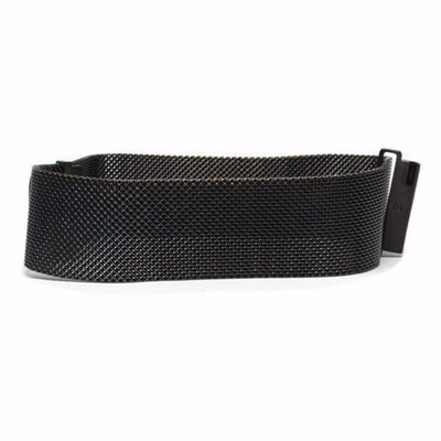 Mybandz MILÁNÓI FÉM ÓRASZÍJ / SÖTÉTSZÜRKE / 22MM