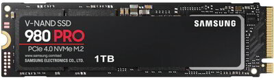 Samsung 1TB 980 Pro NVMe 1.3c Gen4 x4 M.2 2280 SSD r: 7000MB/s w: 5000MB/s - MZ-V8P1T0BW
