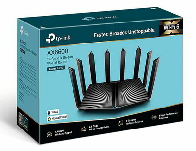 TP-LINK Archer AX90 AX6600 Tri-Band Wi-Fi 6 Router