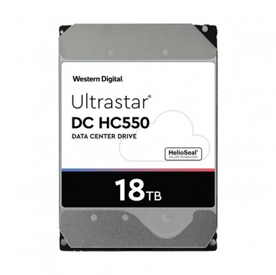 18TB WD 3.5" Ultrastar DC HC550 SATA szerver winchester (0F38459/WUH721818ALE6L4)