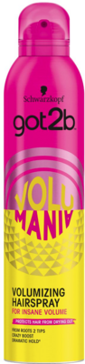 Schwarzkopf got2b Volumania hajformázó hajlakk 300ml