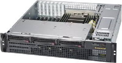 Supermicro server chassis CSE-825TQC-R802LPB, 2U, 2x800W