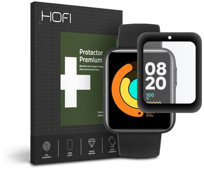 HOFI Hybrid Glass üveg képernyővédő fólia - Xiaomi Mi Watch Lite - black
