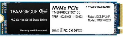Team Group 2TB MP33 PCIe Gen3 x4 NVMe M.2 SSD r:1800MB/s w:1500MB/s - TM8FP6002T0C101