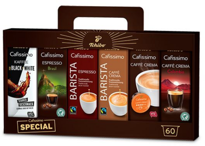 Tchibo Cafissimo kapszulaválogatás 6-féle kávéból ( 4061445136477)