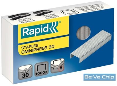 Rapid Omnipress 30 S030C fűzőgéphez 1000db/doboz fűzőkapocs