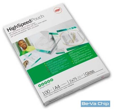 GBC high speed A4 2×80mic 100db-os lamináló fólia