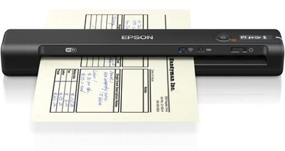 EPSON Docuscanner - WorkForce ES-60W (A4, 600 DPI, 4 lap/perc, USB/WiFi)