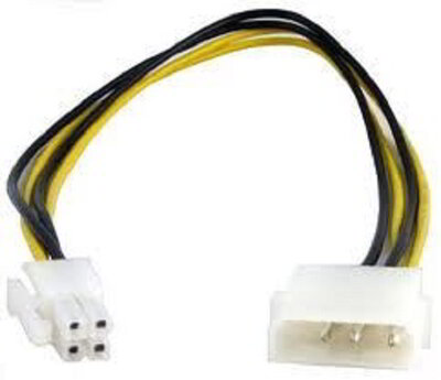 Kábel Táp Átalakító Kolink Molex (Male) - 4-Pin CPU (Female)
