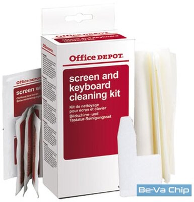 Office Depot monitor és billentyűzet tisztító szett