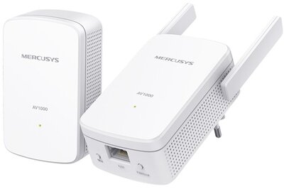 MERCUSYS Powerline AV1000 1x1000Mbps + Wireless N-es 300Mbps, MP510 KIT