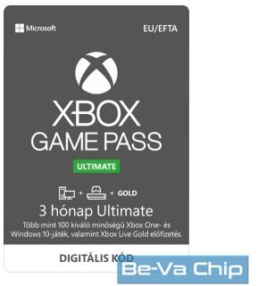 Microsoft Xbox Game Pass Ultimate 3 hónapos előfizetés