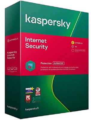 Kaspersky Internet Security 2021 1-Dev Doboz
