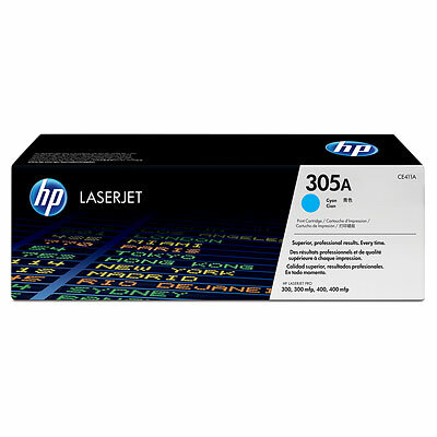 HP CE411A (305A) cián toner