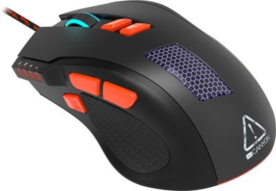 Canyon CND-SGM05N Wired Gaming Mouse with 8 programmable buttons USB
