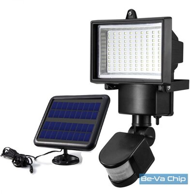 IRIS MSL-015SBW-100LED napelemes mozgásérzékelő reflektor