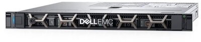 Dell EMC PowerEdge R340 rack szerver (4x3.5"), 6C E-2246G 3.6GHz, 1x16GB, 1x1TB 7.2k SATA; H330, iD9 Ba., (1+1).
