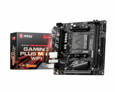 MSI B450 sAM4 B450I GAMING PLUS MAX WIFI mini-ITX