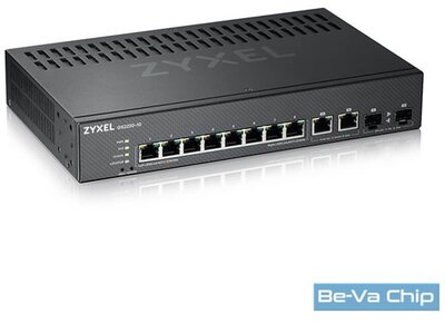 ZyXEL GS2220-10 8port GbE LAN 2xGbE RJ45/SFP Combo port L2 menedzselhető switch