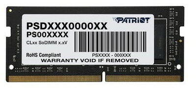 Patriot 4GB 2666MHz DDR4 SL SODIMM - PSD44G266681S